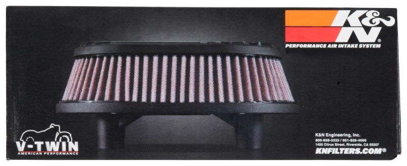 K&N Street Metal Intake System for 02-06 Harley-Davidson Road King F/I 88cl Side Draft Dyna/Softail