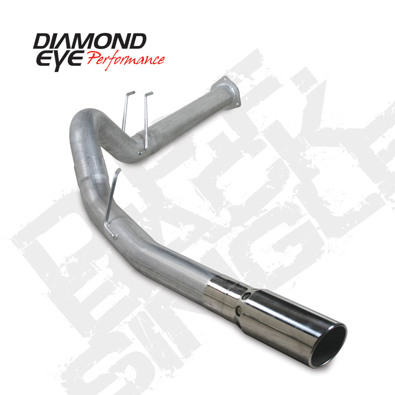Diamond Eye KIT 4in DPF BACK Single AL: 2011 FORD 6.7L PWRSTROKE F250/F350