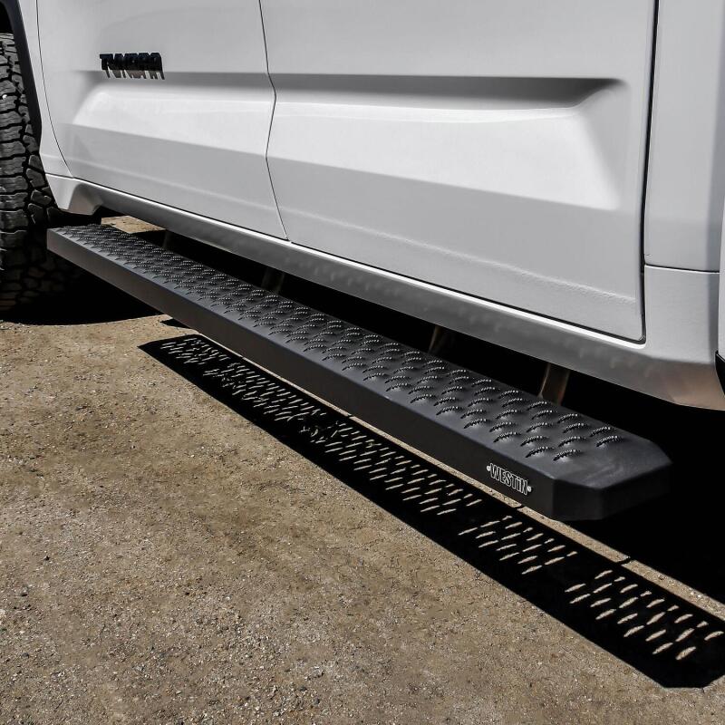 Westin Grate Steps Running Boards 79 in - Textured Black