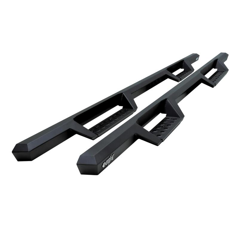 Westin 04-13 Chevy Silverado 1500 Crew Cab 2004-2013 HDX Drop Nerf Step Bars - Textured Black