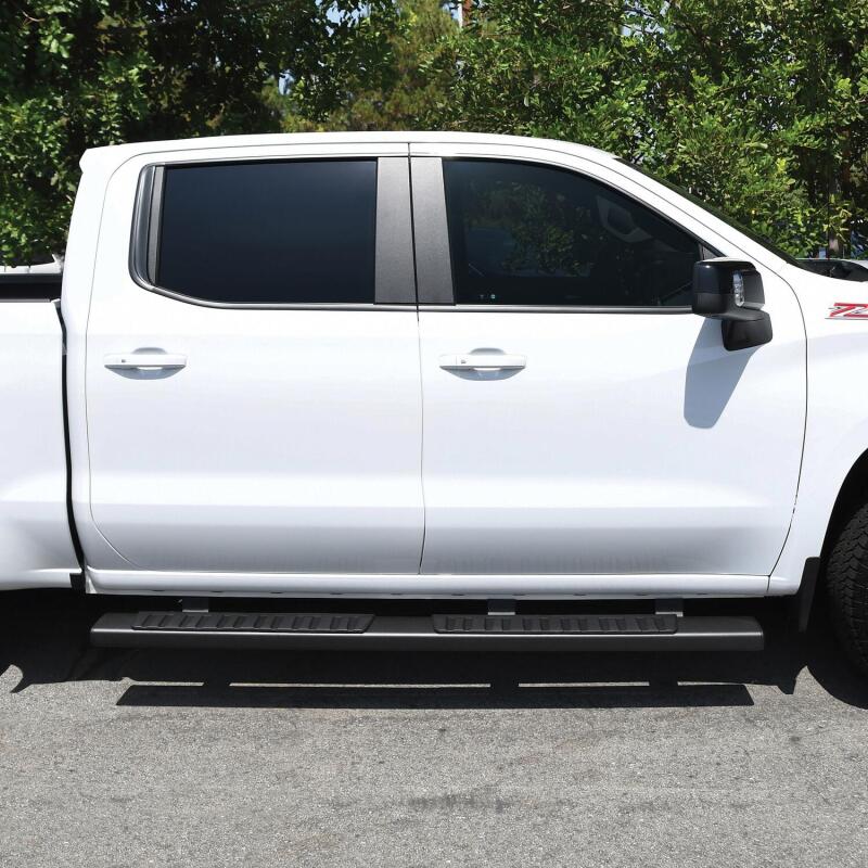 Westin 2019 Chevrolet Silverado/Sierra 1500 Crew Cab R7 Nerf Step Bars - Black