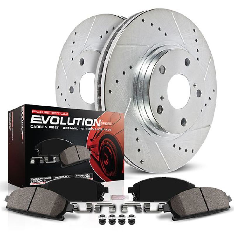 Power Stop 2021 Kia K5 Front Z23 Evolution Brake Kit