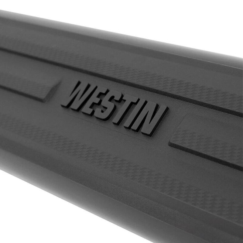 Westin Premier 6 in Oval Side Bar - Mild Steel 91 in - Black