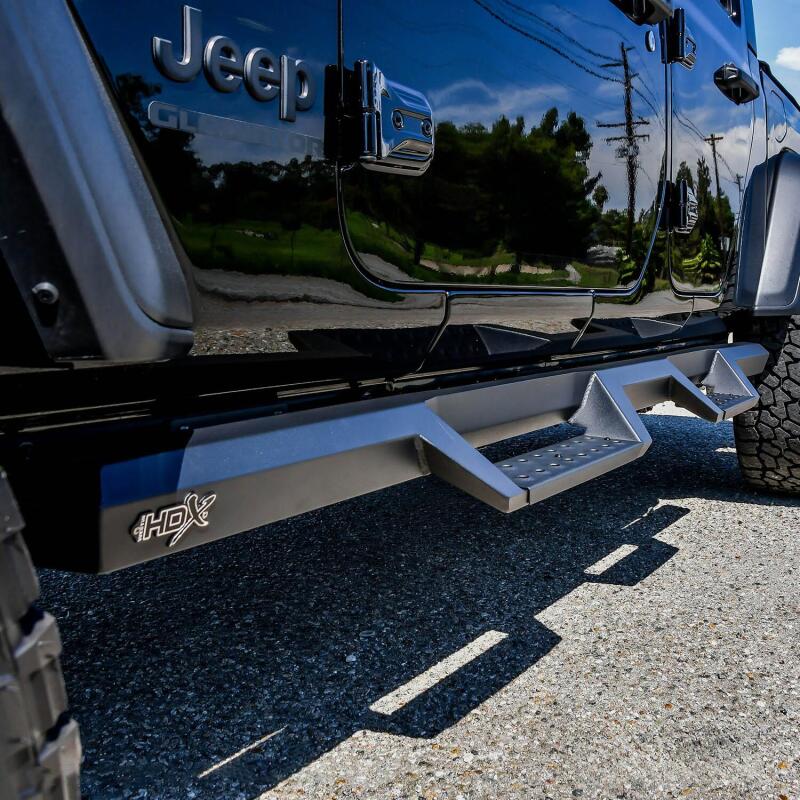 Westin 2020 Jeep Gladiator HDX Drop Nerf Step Bars - Textured Black