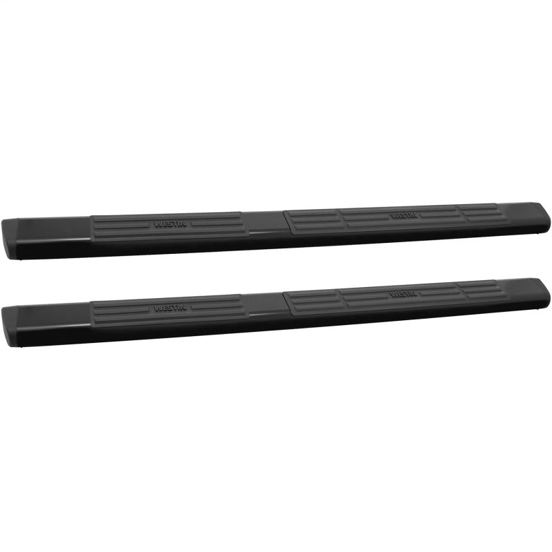 Westin Premier 6 in Oval Side Bar - Mild Steel 75 in - Black