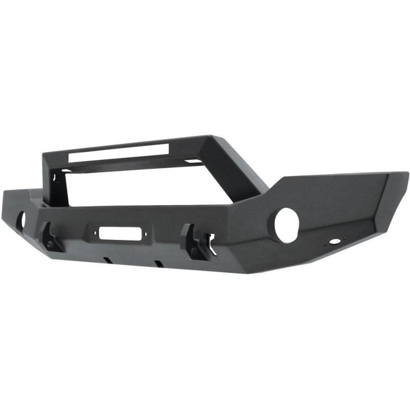 Westin 18-20 Jeep Wrangler WJ2 Full Width Front Bumper w/LED Light Bar Mount Textured Black