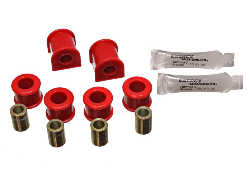 Energy Suspension 90-97 Mazda Miata Red 12.5mm Rear Sway Bar Bushings (includes Sway Bar End Link Bu