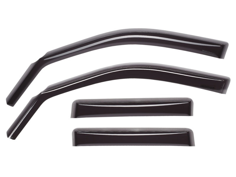 WeatherTech 04-08 Acura TL Front and Rear Side Window Deflectors - Dark Smoke