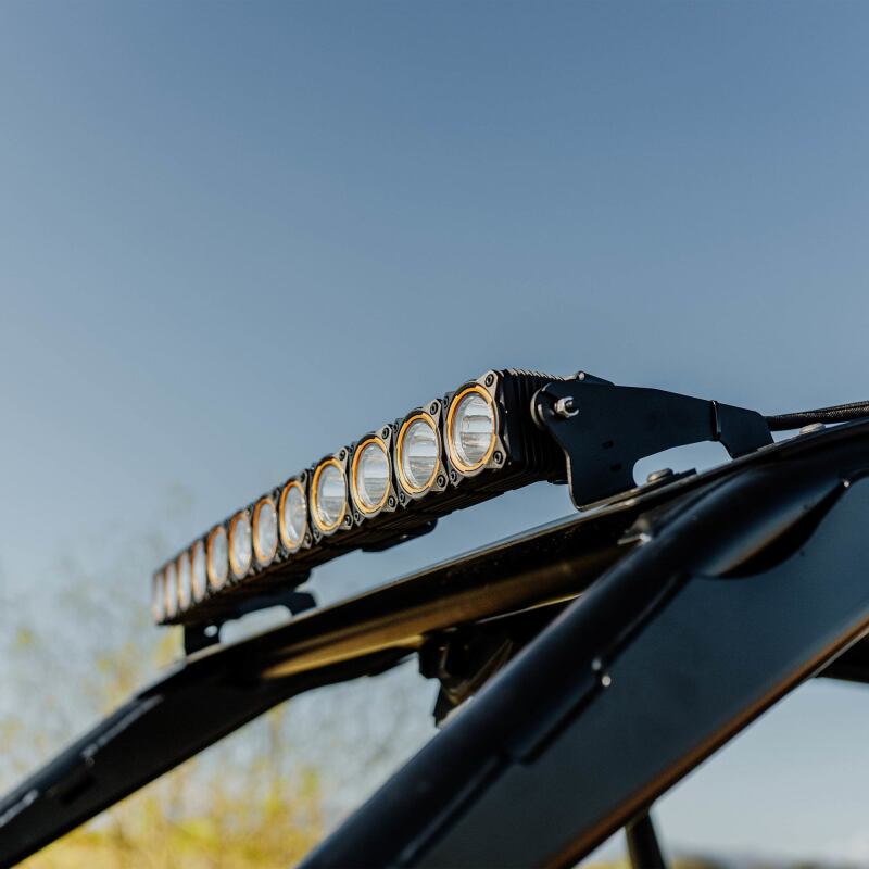 KC HiLiTES 22-24 Polaris RZR Pro R Light Bar Mount for 30in FLEX ERA LED Light Bar - Overhead