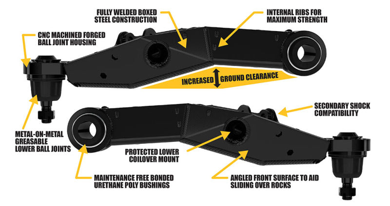 ICON 05-23 Toyota Tacoma Lower Control Arm Kit