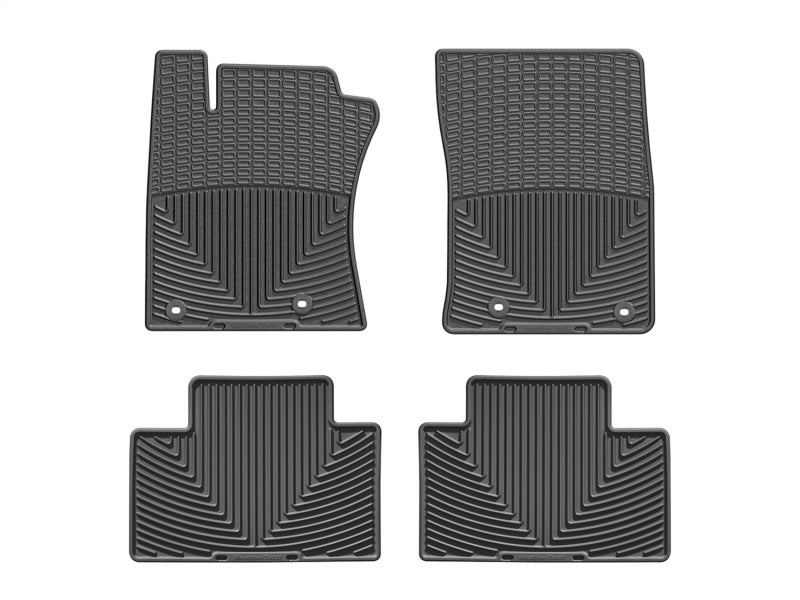 WT Rubber Mats - Rear - Blk