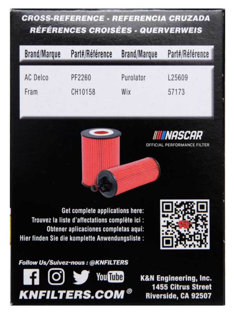 K&N Performance Oil Filter for 06-14 Toyota/Lexus Various Applications