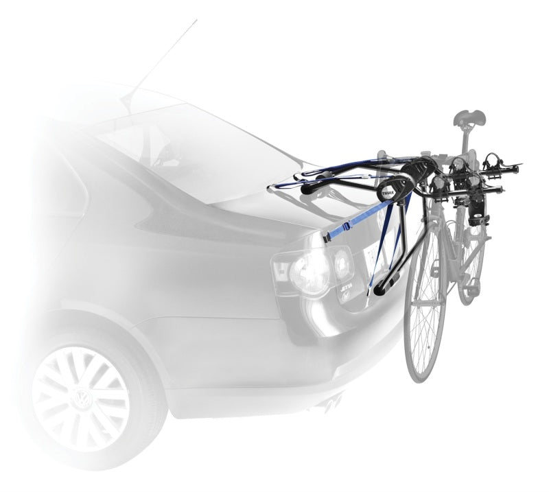 Thule Passage 2 - Hanging Strap-Style Trunk Bike Rack (Up to 2 Bikes) - Black