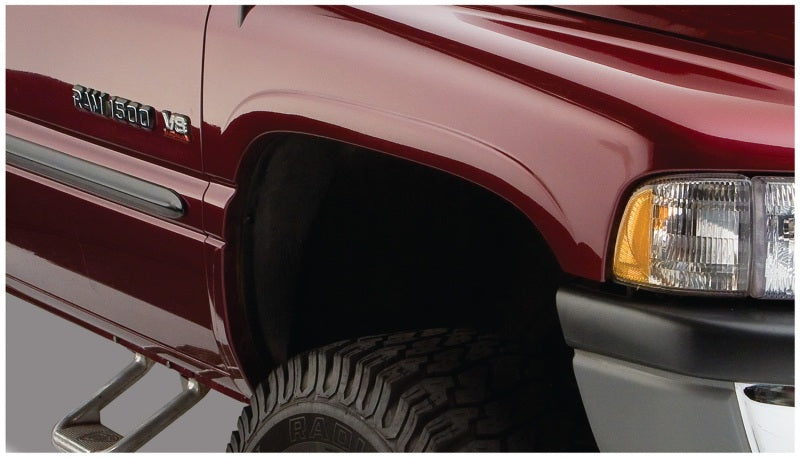 Bushwacker 94-01 Dodge Ram 1500 Fleetside Pocket Style Flares 4pc 78.0/96.0in Bed - Black