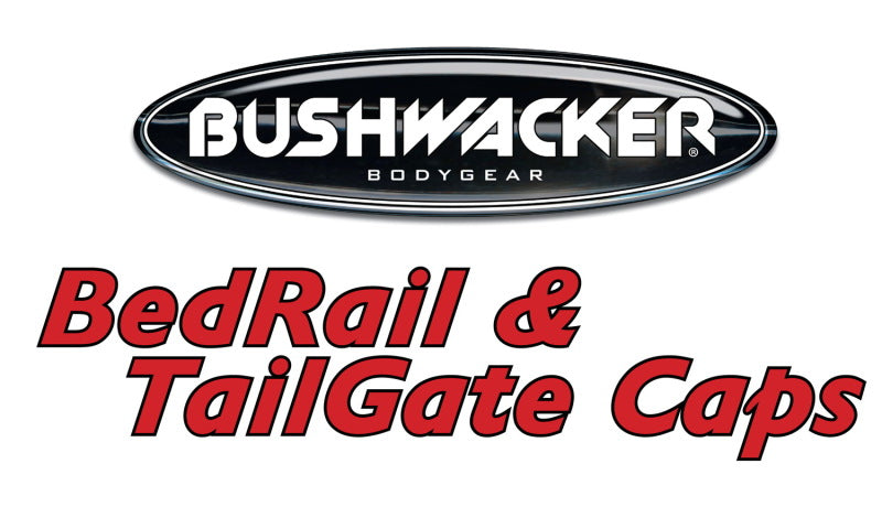 Bushwacker 02-08 Dodge Ram 1500 Tailgate Caps - Black