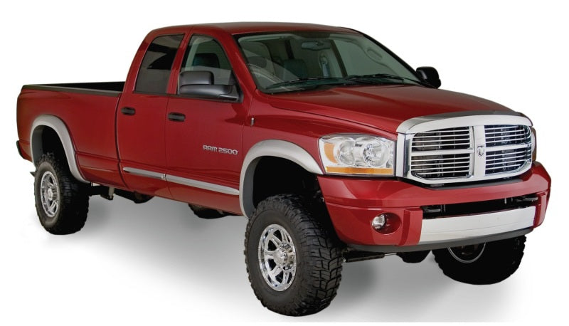 Bushwacker 06-08 Dodge Ram 1500 Fleetside Extend-A-Fender Style Flares 4pc 97.9/98.3in Bed - Black