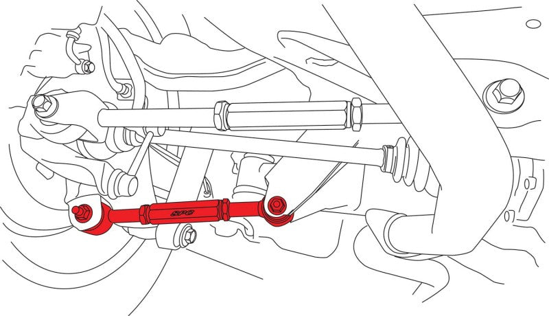 SPC Performance 03-06 Subaru Baja/00-09 Legacy/Outback Rear Camber Kit (SINGLE ARM-REQUIRES 2)