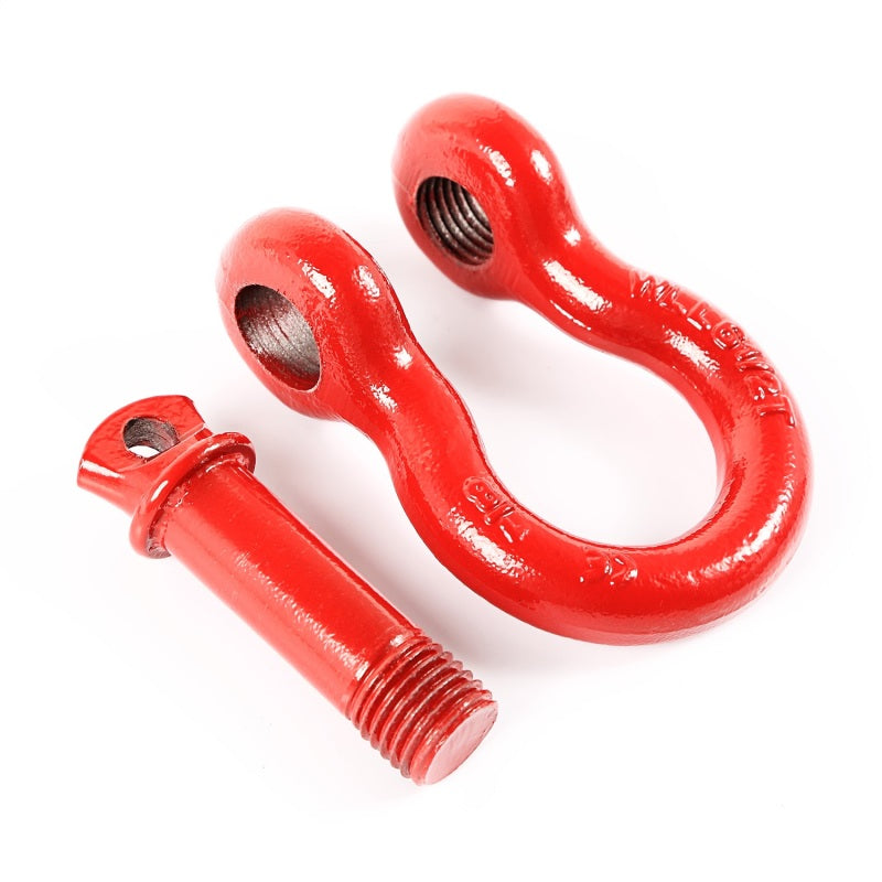 Rugged Ridge Red 7/8in D-Shackles