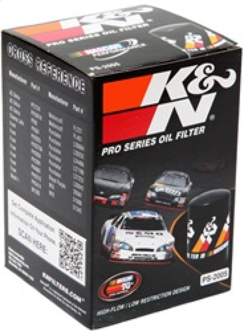 K&N Oil Filter for Nissan/Ford/Toyota/Audi/Chevy/Subaru/VW/Porsche/BMW 3in OD x 5.063in H