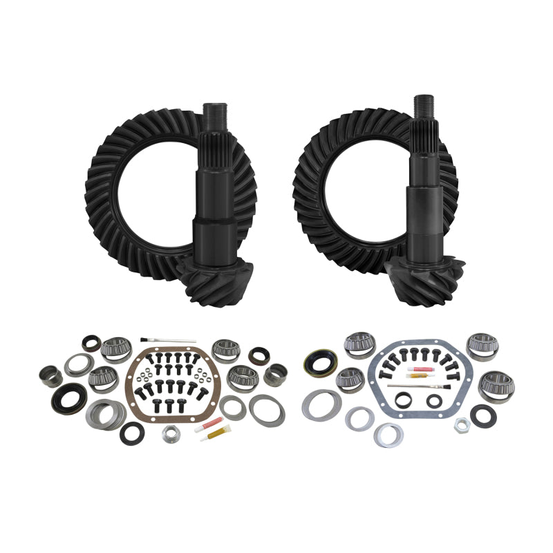 Yukon Gear & Install Kit Package For Jeep JK (Non-Rubicon) in a 4.56 Ratio