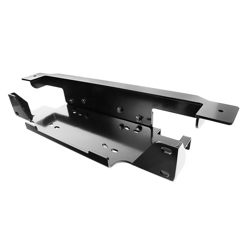 Rugged Ridge Winch Plate Stamped Bumper 13-18 Jeep Wrangler