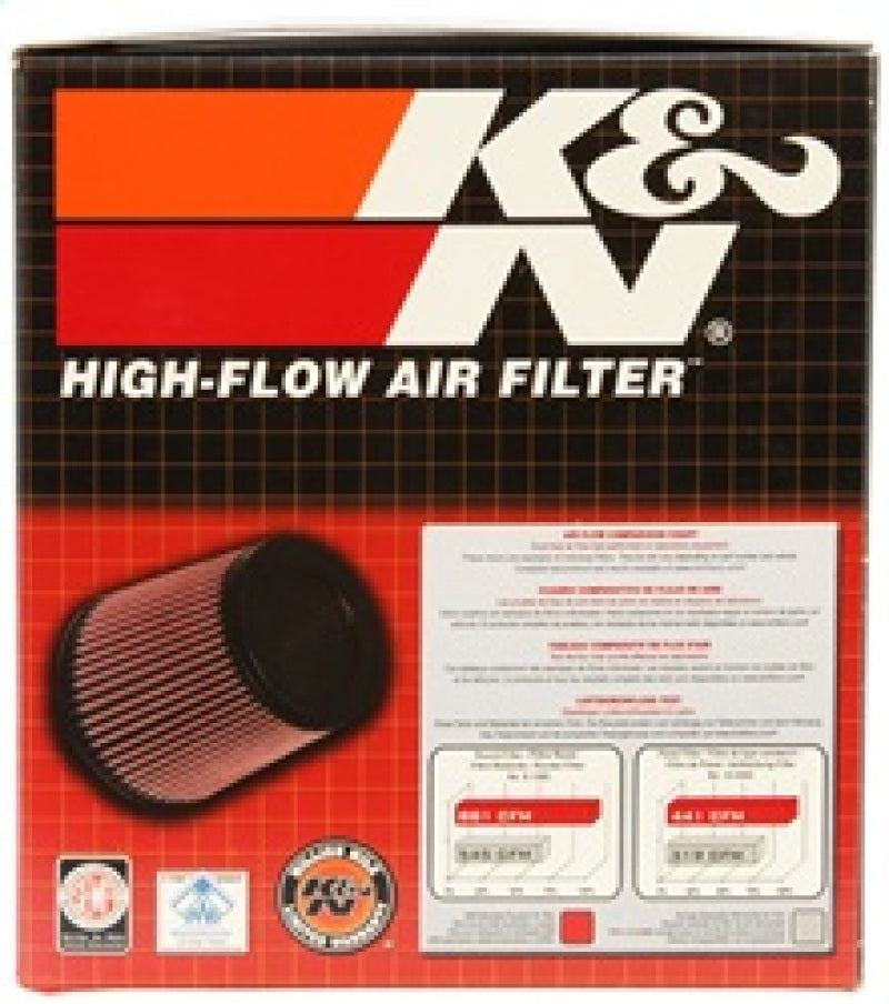 K&N Filter Universal Filter 2 3/4 inch Dual Flange GSXR Oval (2/Box)